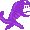 this is a purple dino, if images are not available either